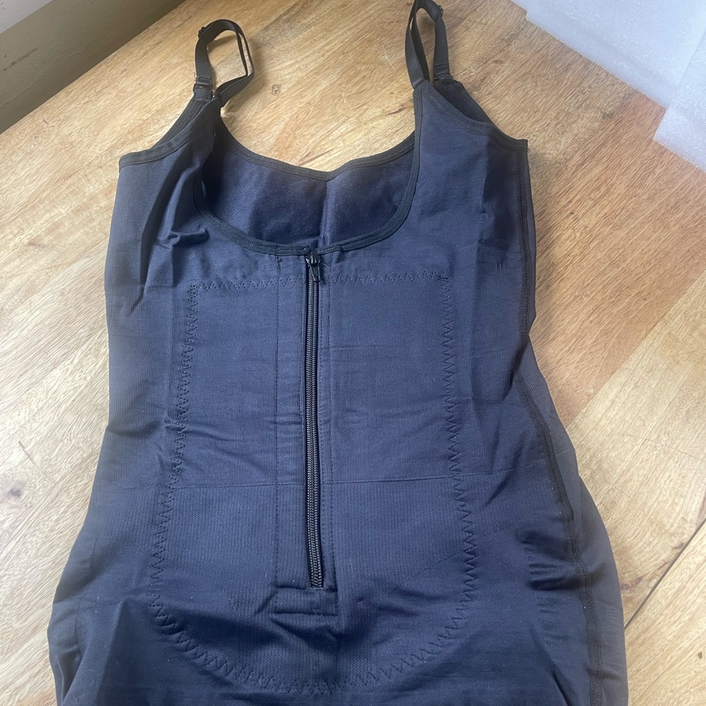 Black Shapewear Bodysuit. New. Made in Colombia